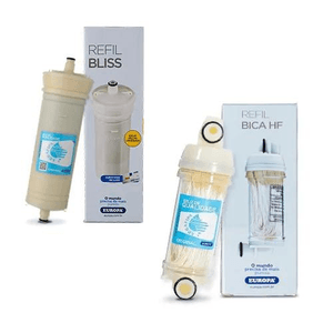 Kit Refil Bliss  + Refil Antibacteriano Para Purificador de Água Bliss